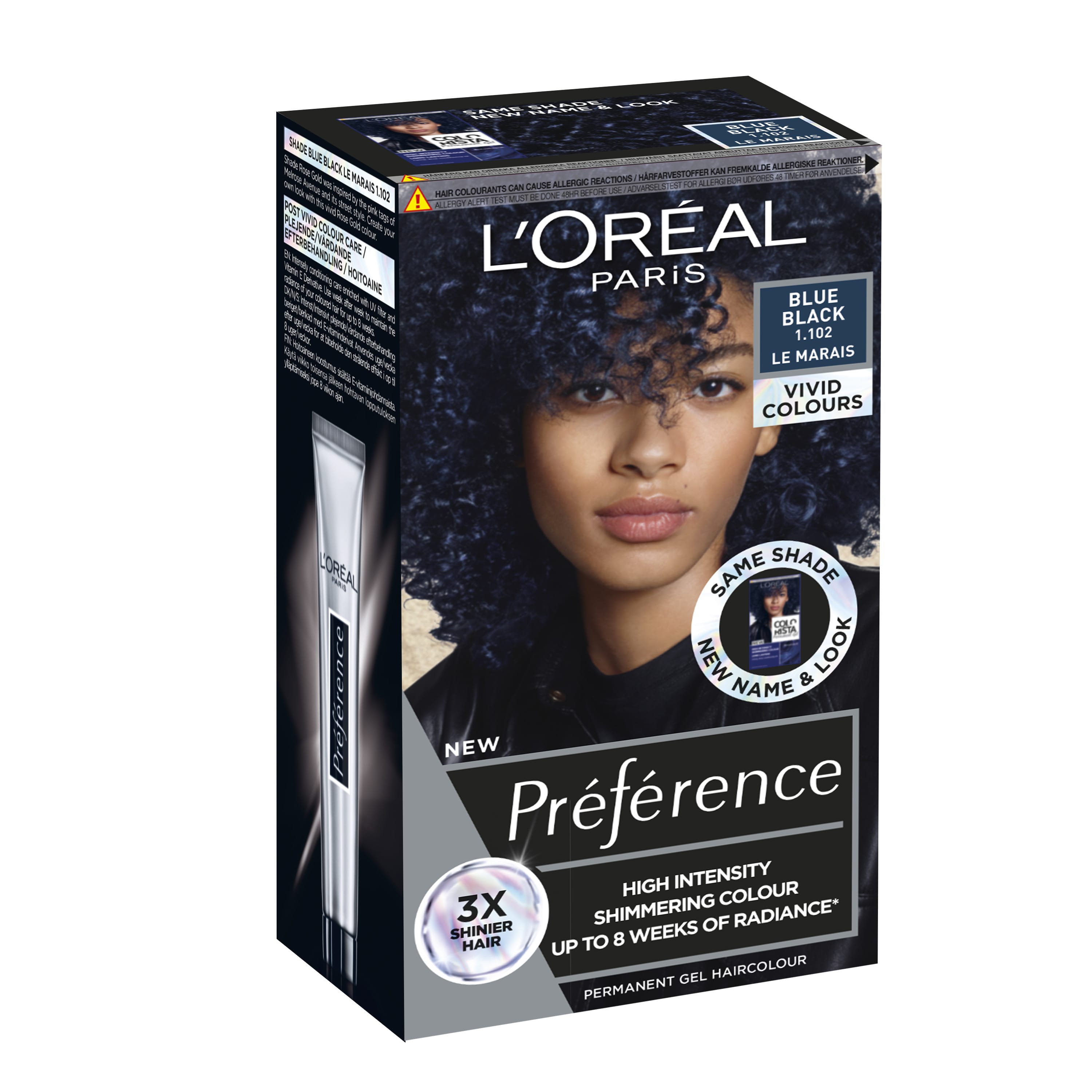 L´Oreal Preference Vivids 1.102 Blue Black