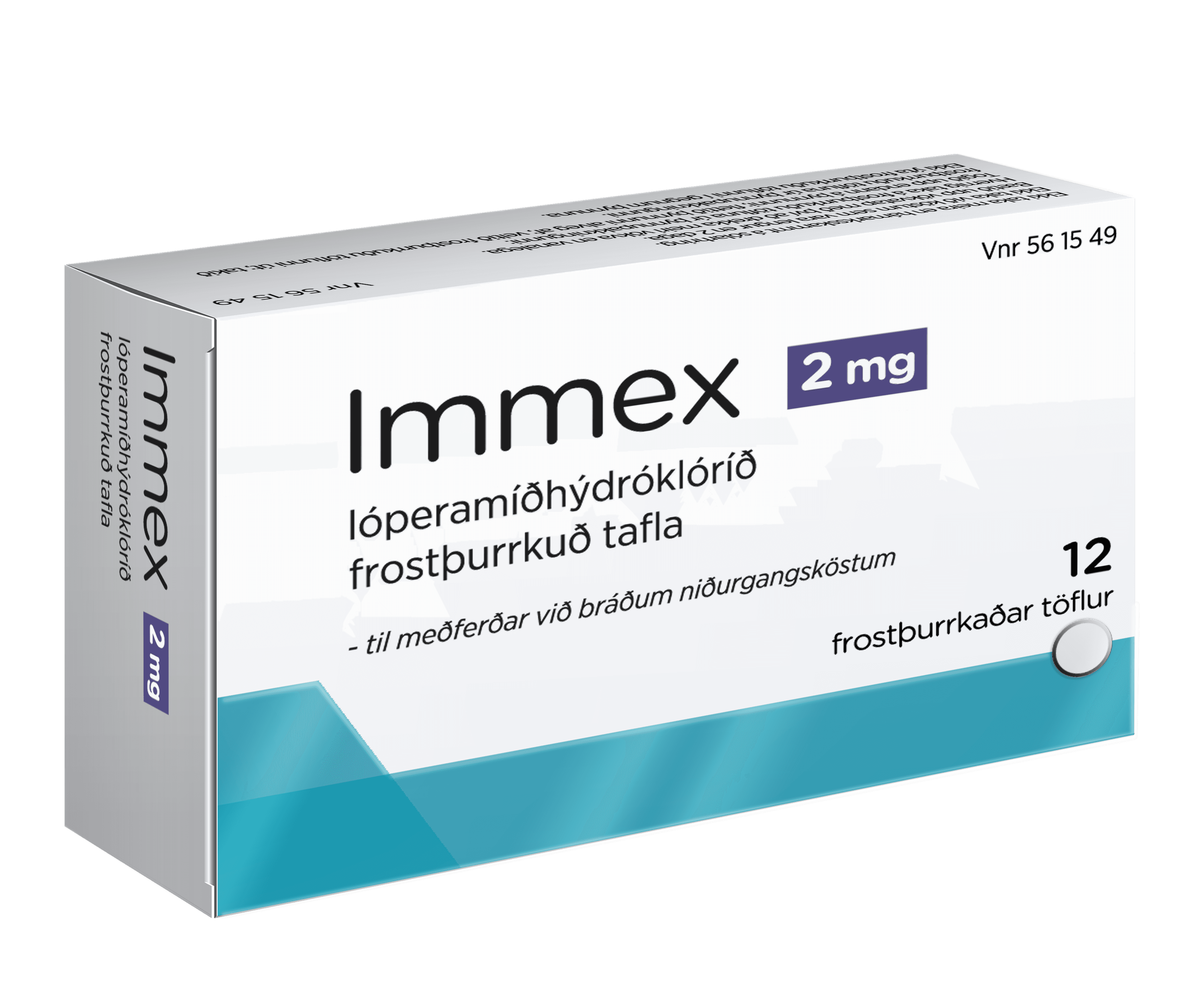 Immex, frþ.tfl 2 mg 12 stk