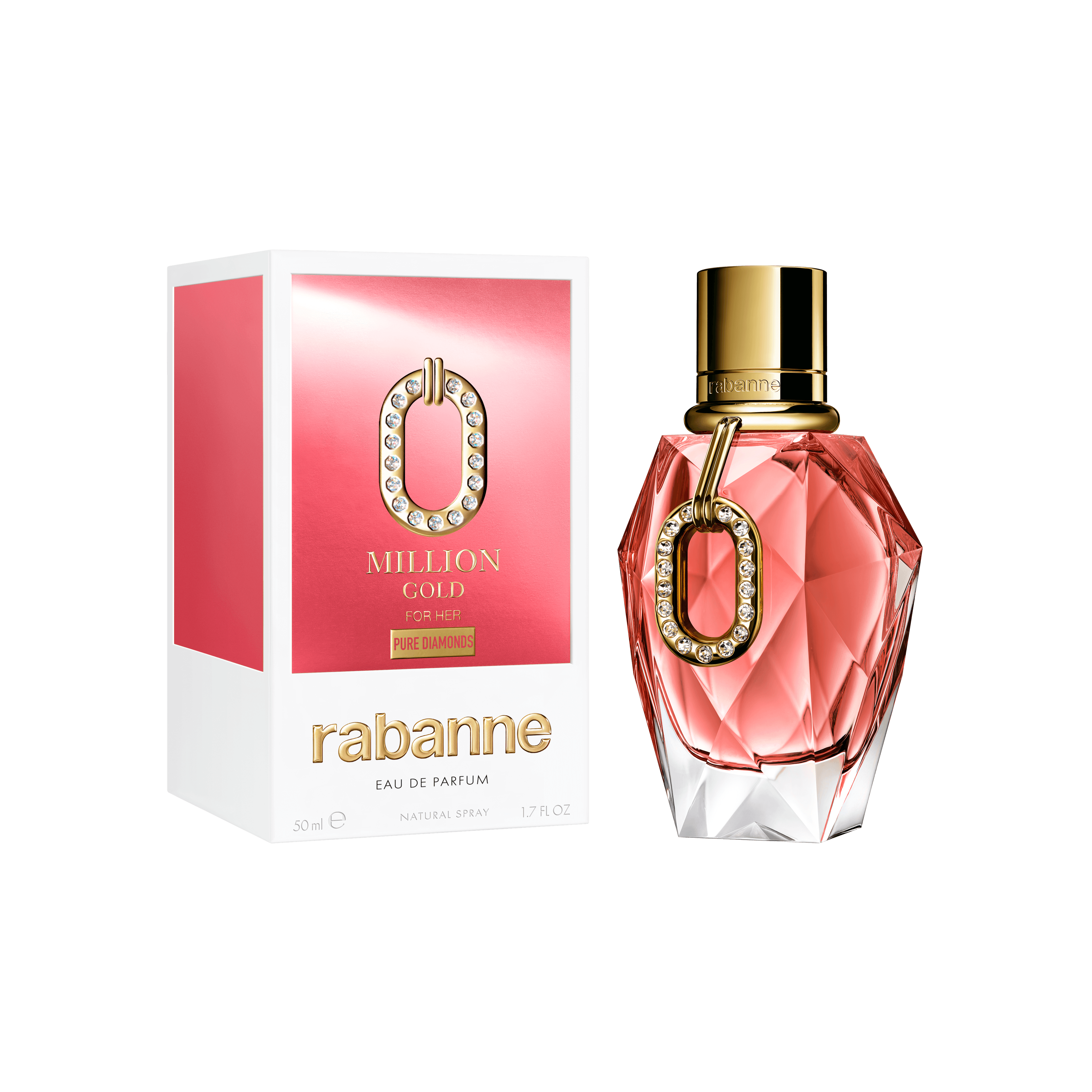 Paco Rabanne Million Gold For Her Pure Diamonds 50