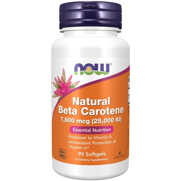 NOW Beta Carotene 90stk