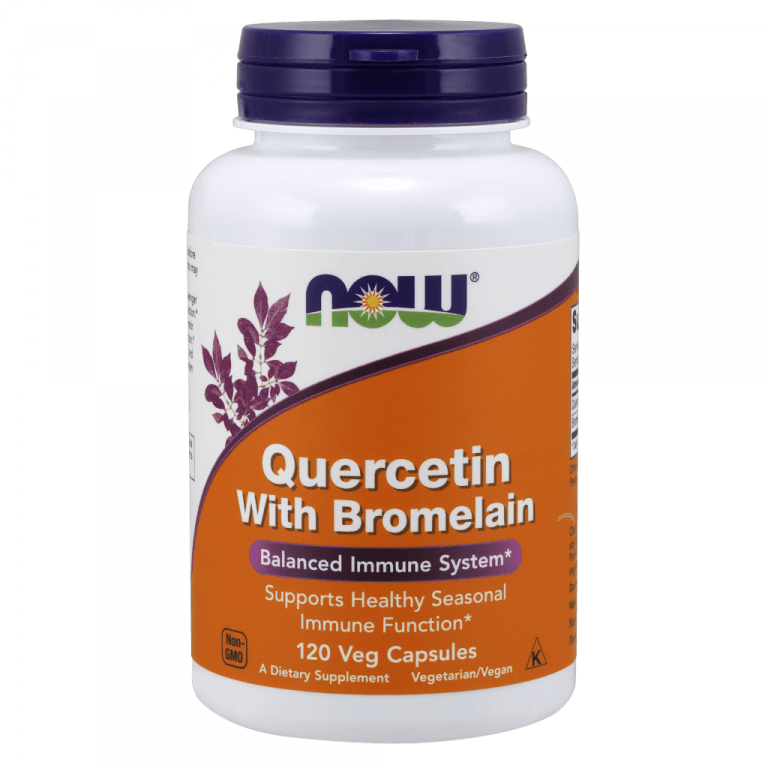 NOW Quercetin with Bromelain 120stk