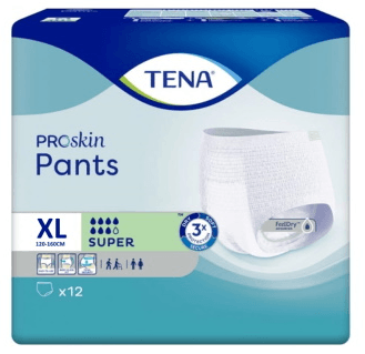 TENA Pants Super XLarge 12stk