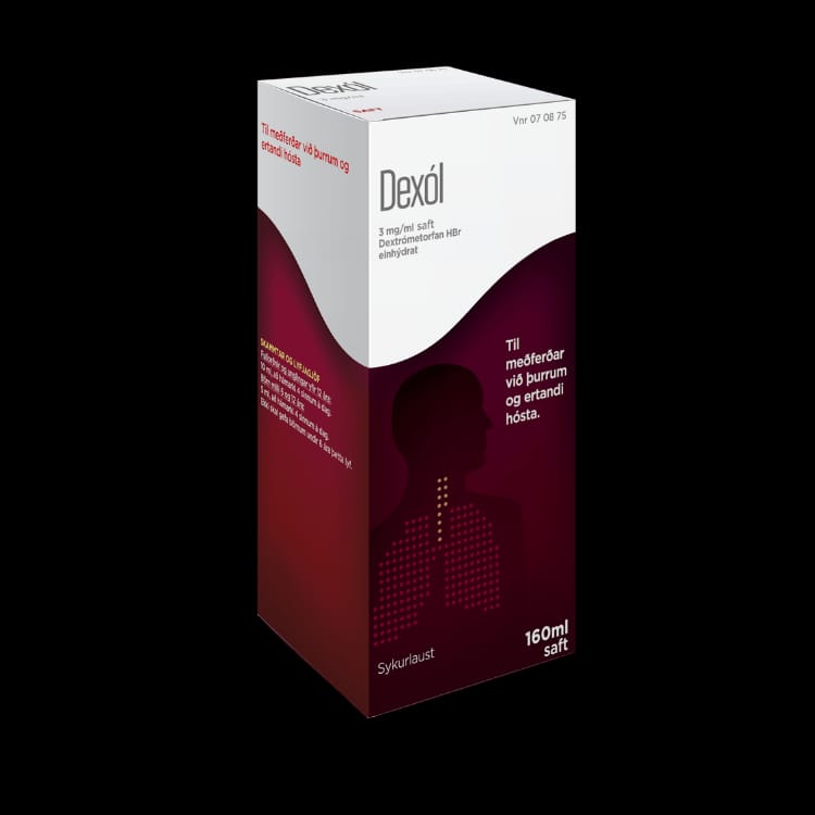 Dexól, saft 3 mg/ml 160 ml