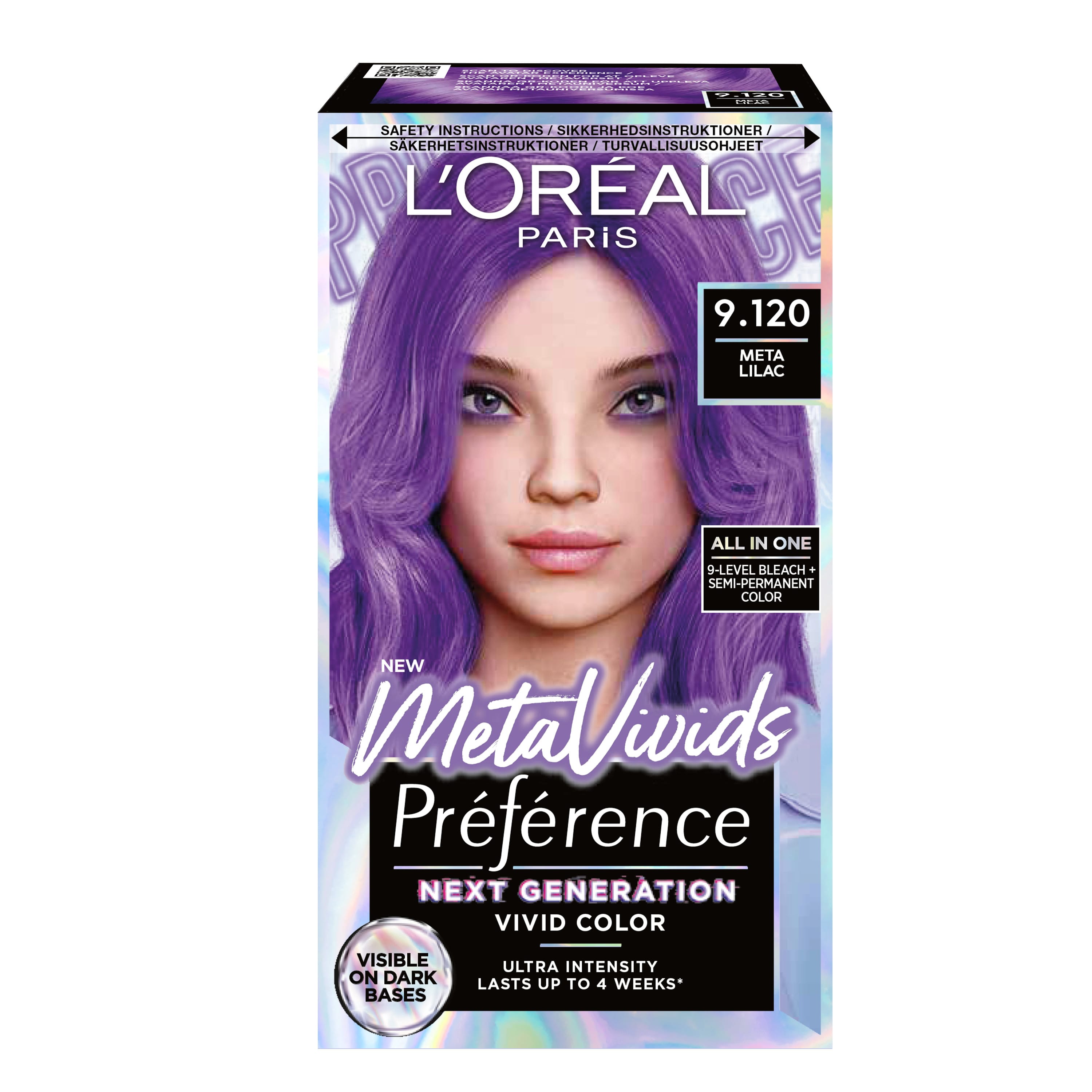 L´Oreal Preference Metal Vivids Lilac