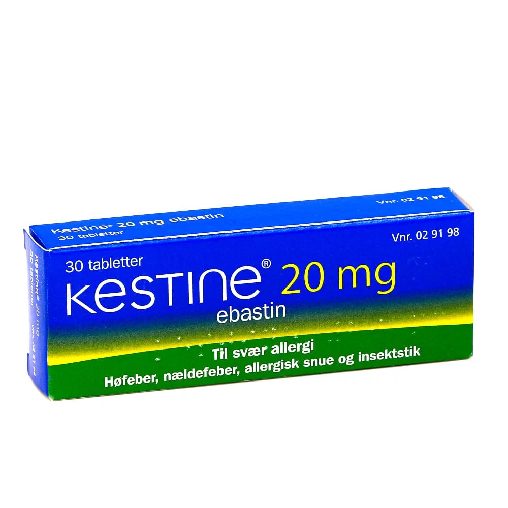 Kestine filmhtfl 20 mg 30 stk