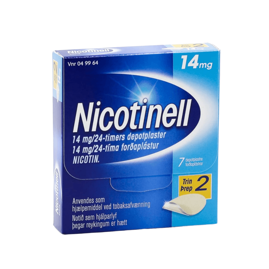 Nicotinell Forðapl 14 mg/sólh 7 stk