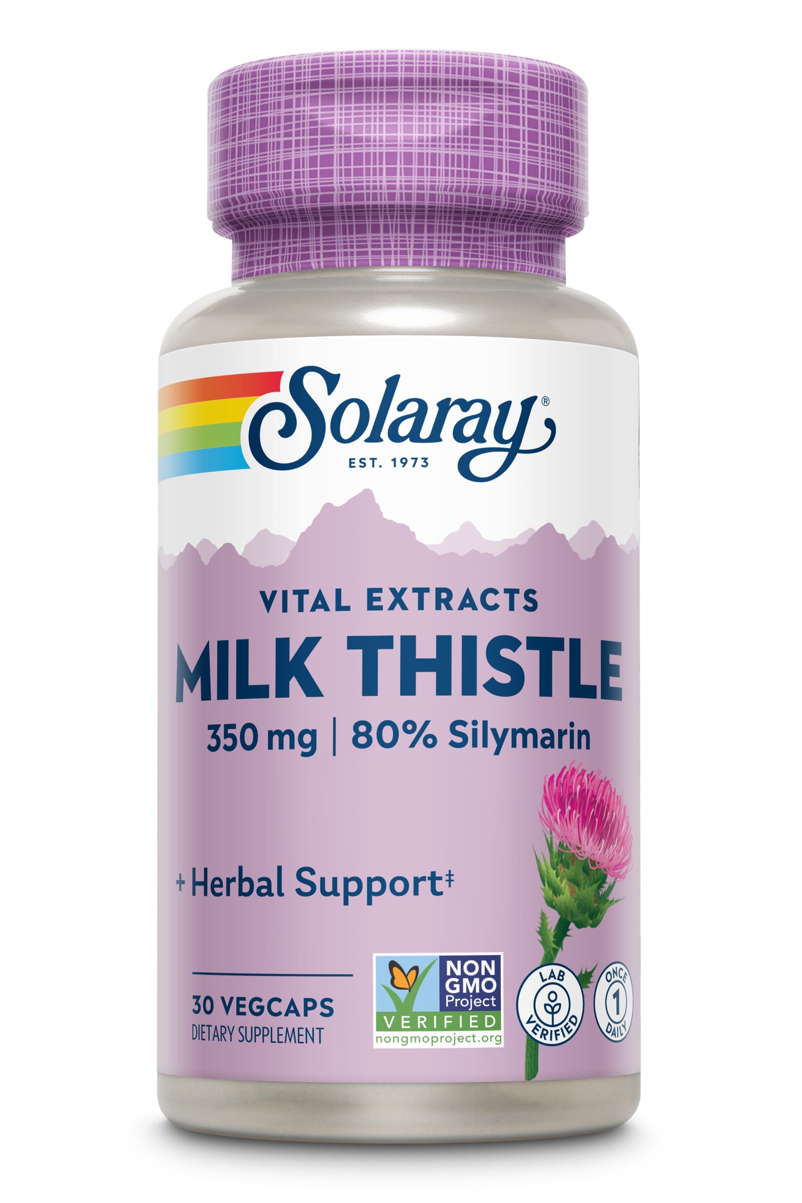SOLARAY Milk Thistle Ine Daily 30stk