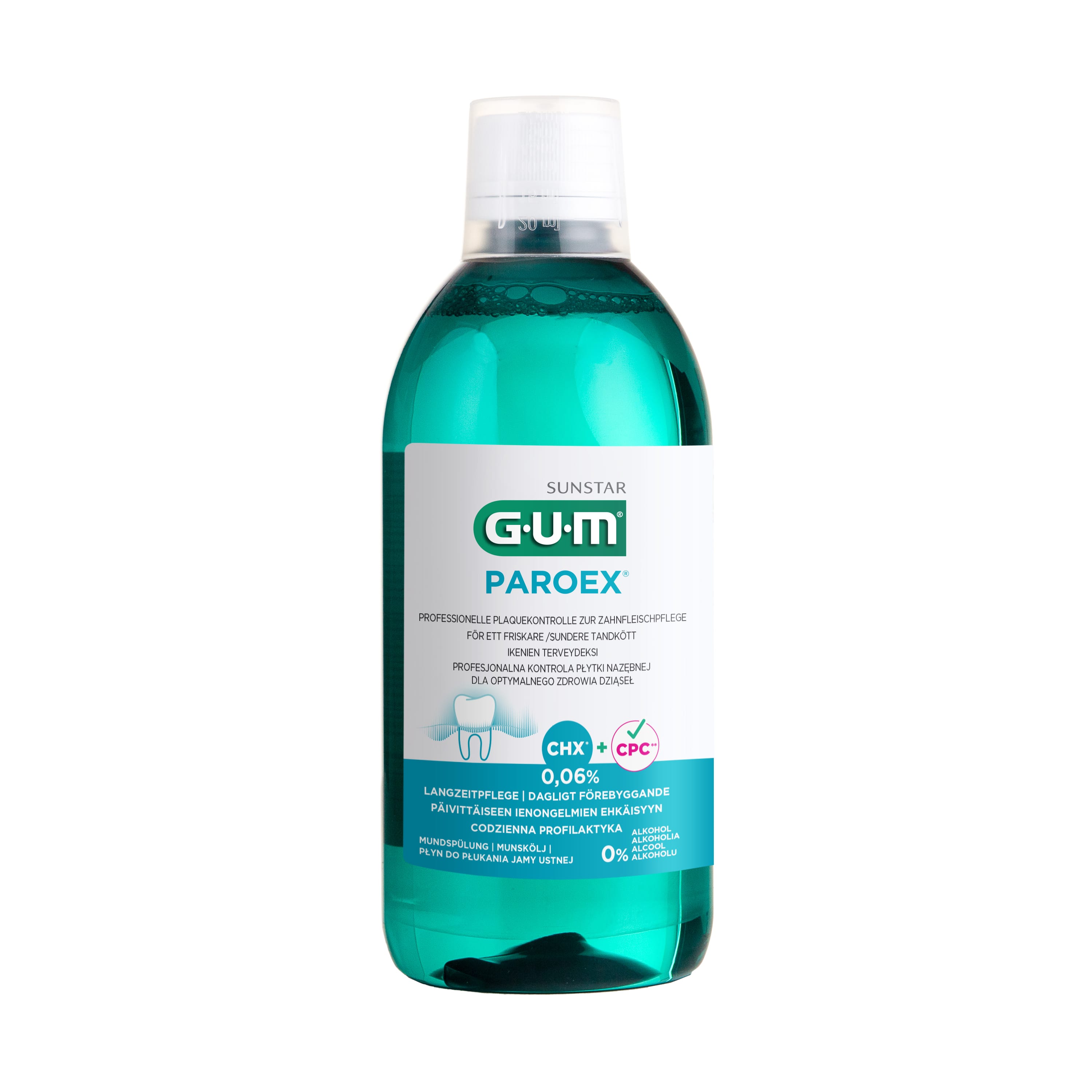 GUM Paroex Munnskol 0.06% Gegn Bólgum og Sýkingum