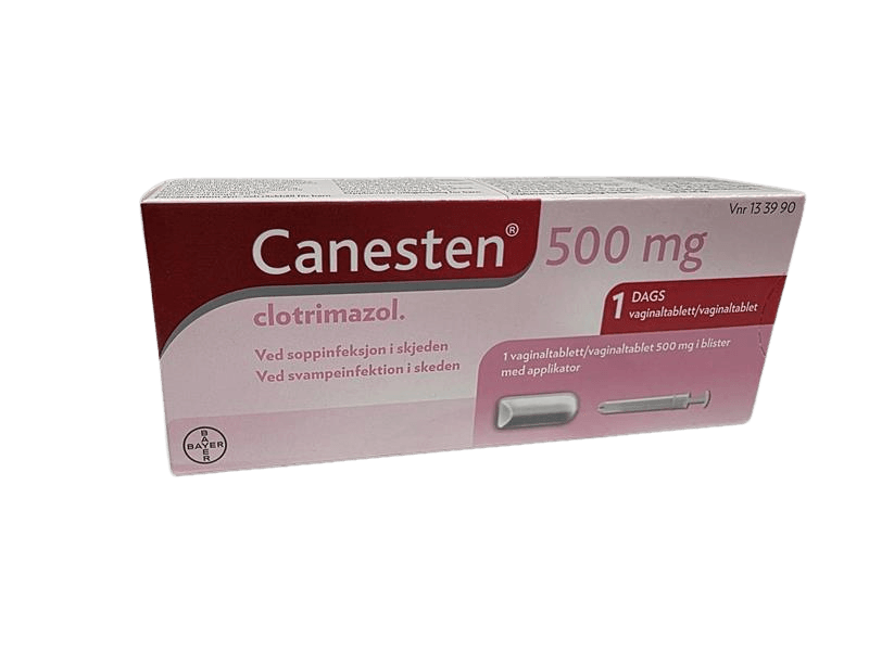 Canesten, legtafla 500 mg 1 stk