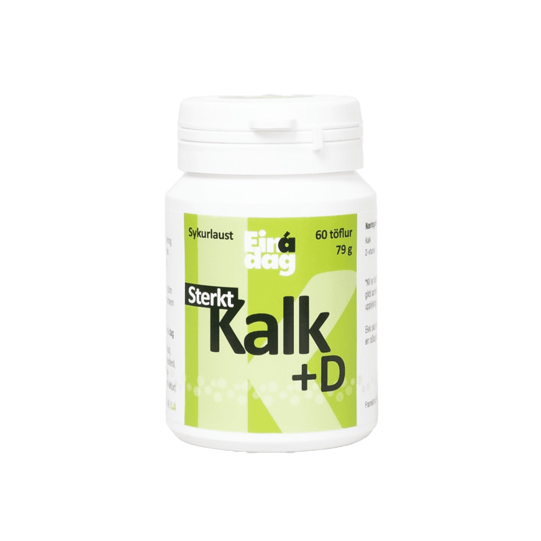 Ein á dag Kalk + D 60stk