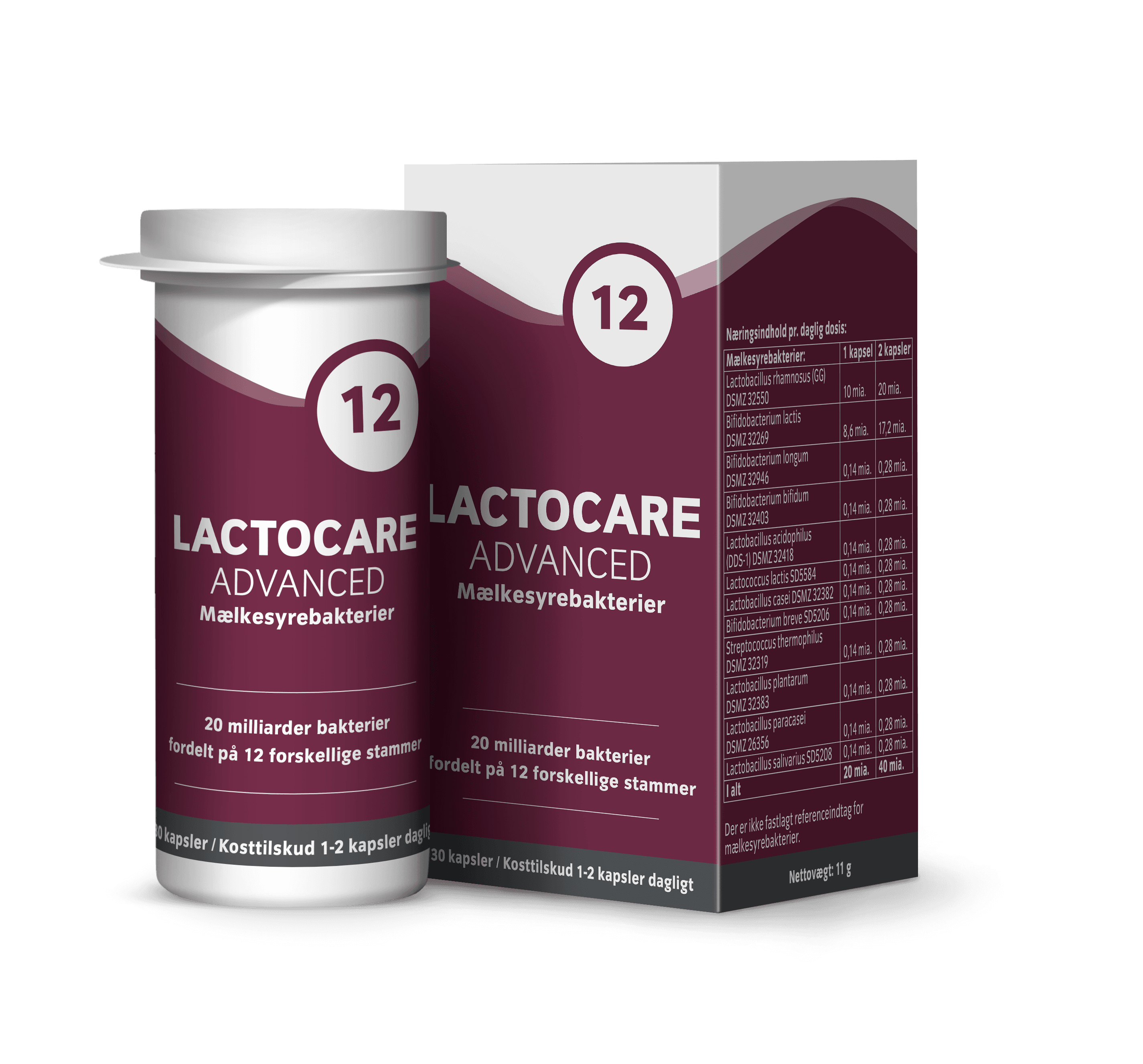 LACTOCARE Advanced 30stk