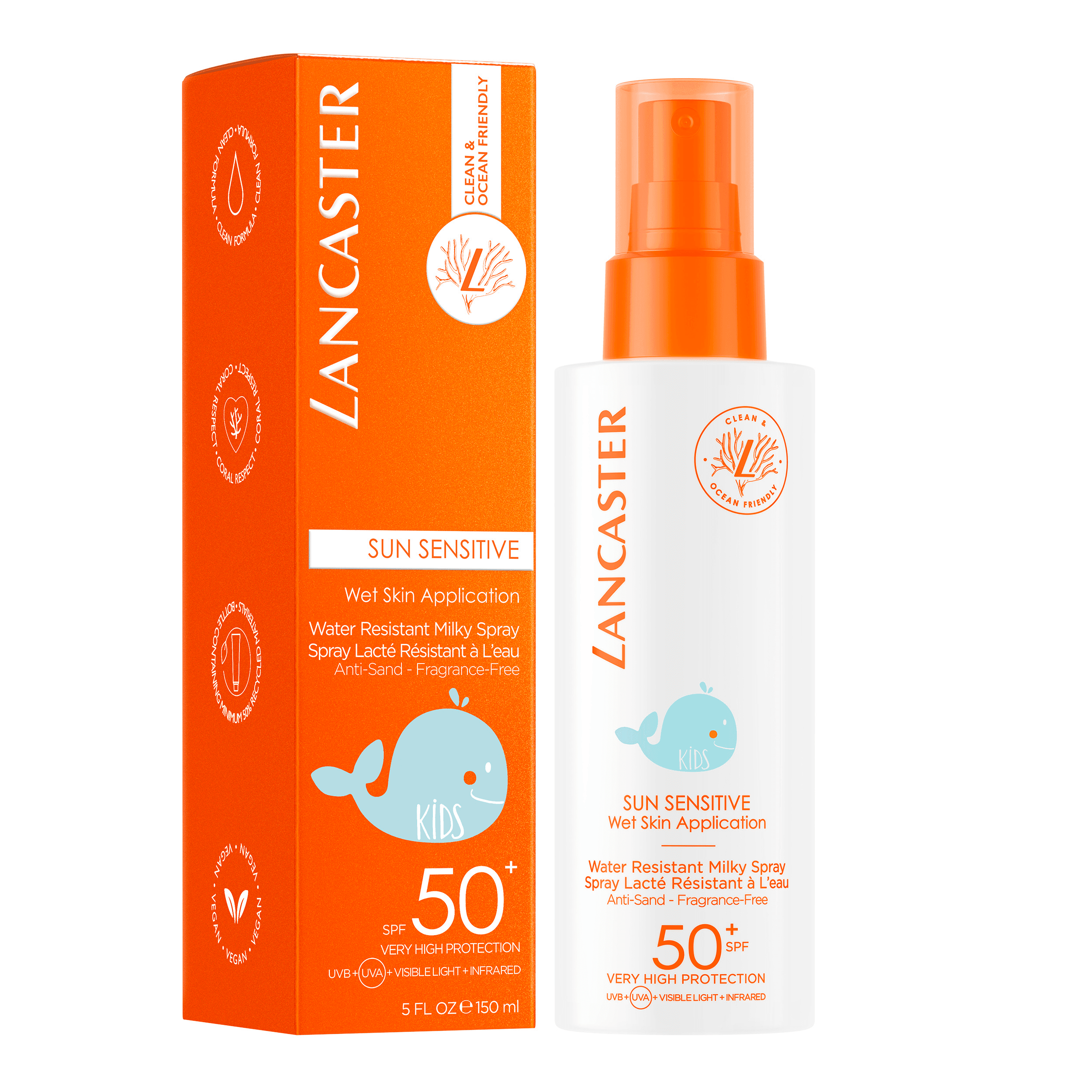 Lancaster Sun Kids Water Milky spr SPF50 150ml