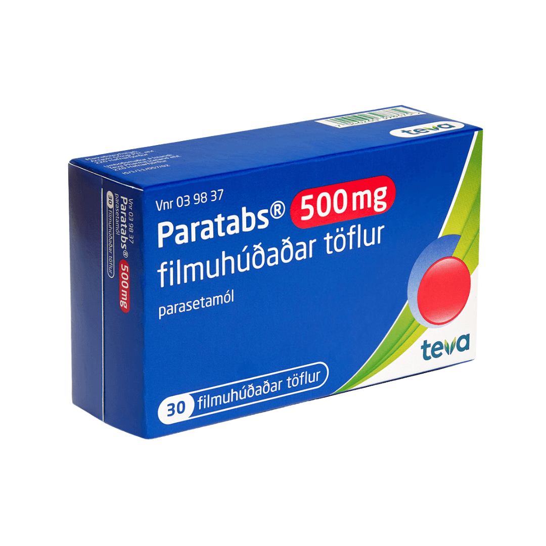 Paratabs filmhtfl 500 mg 30 stk