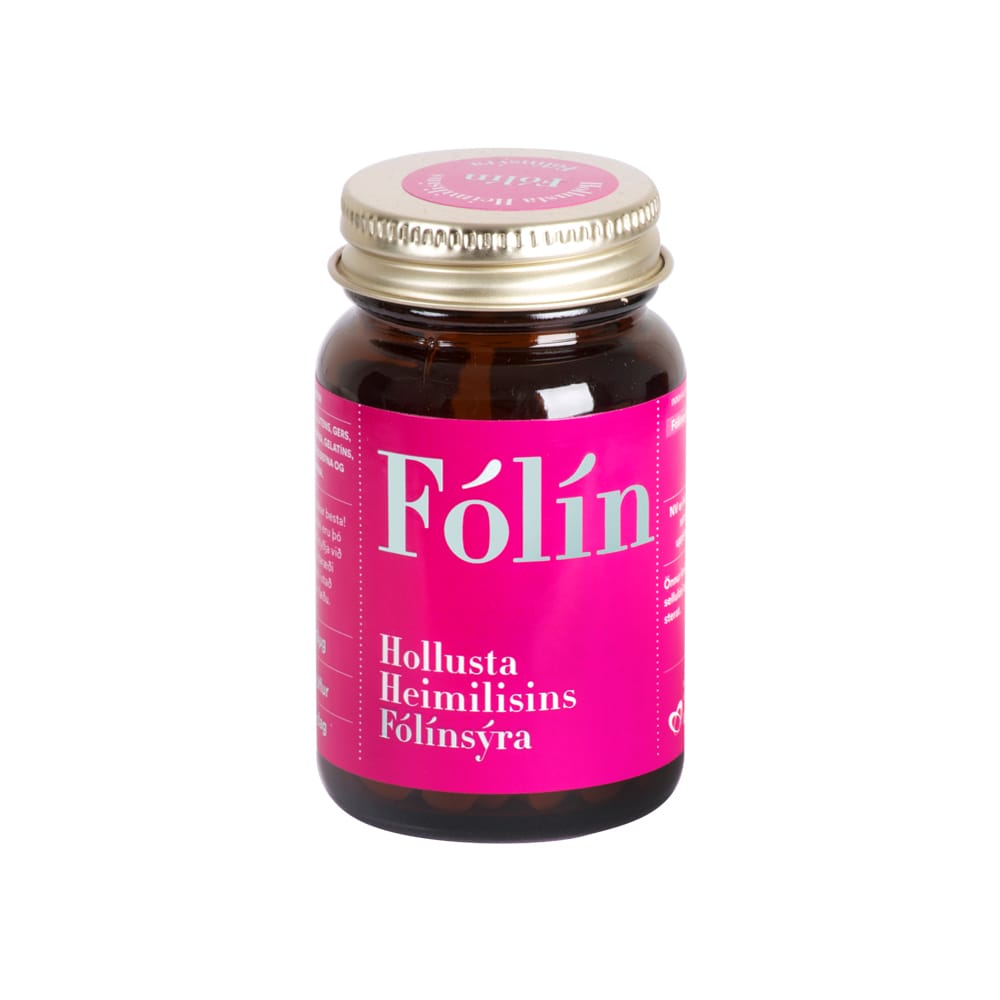 Hollusta Heimilisins Fólín 400mcg 60stk