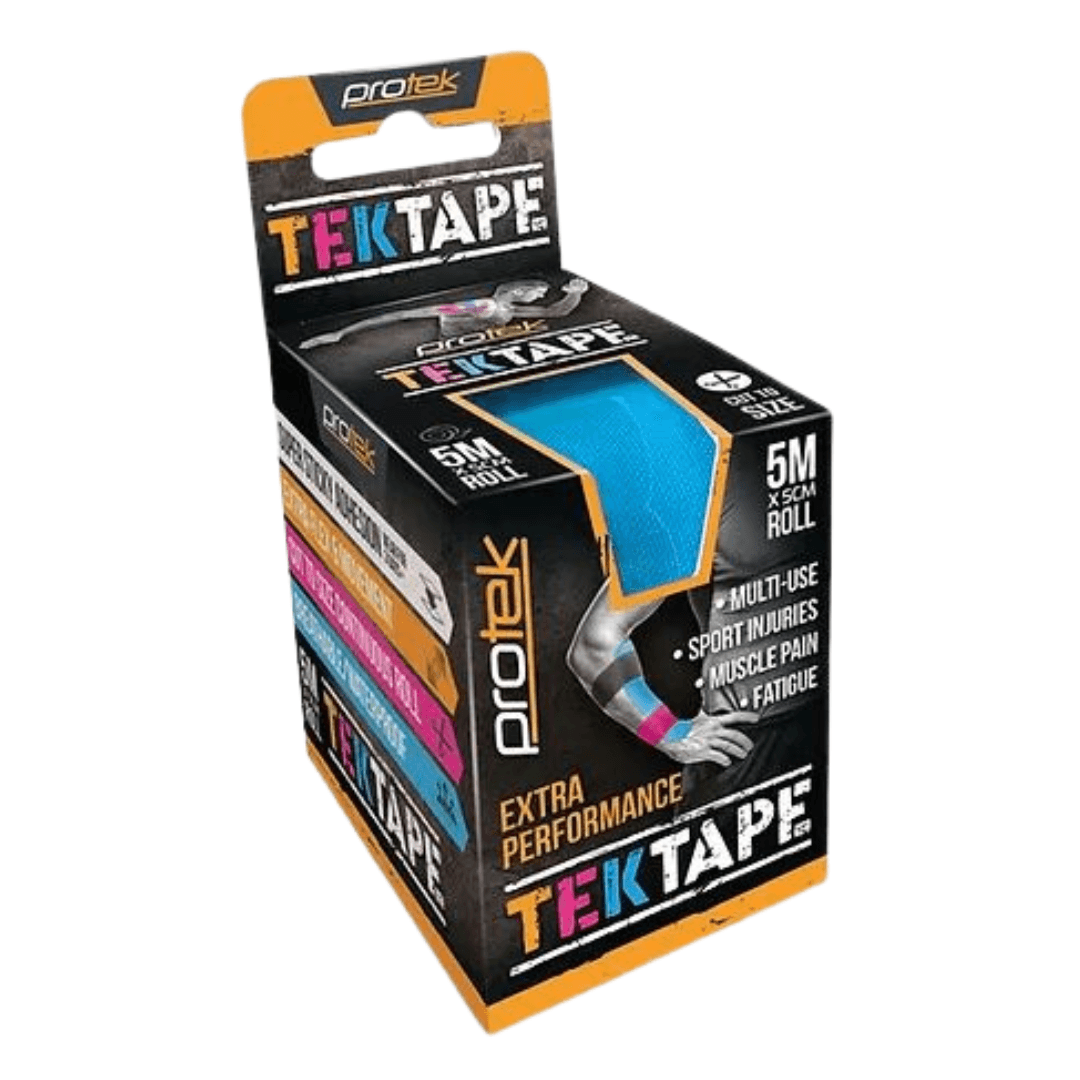Protek TEKTAPE Kinesiology Tape 5cm x 5m Blue