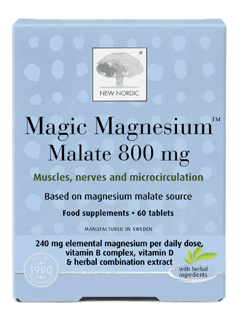 New Nordic Magic Magnesium Malate 800mg 60stk