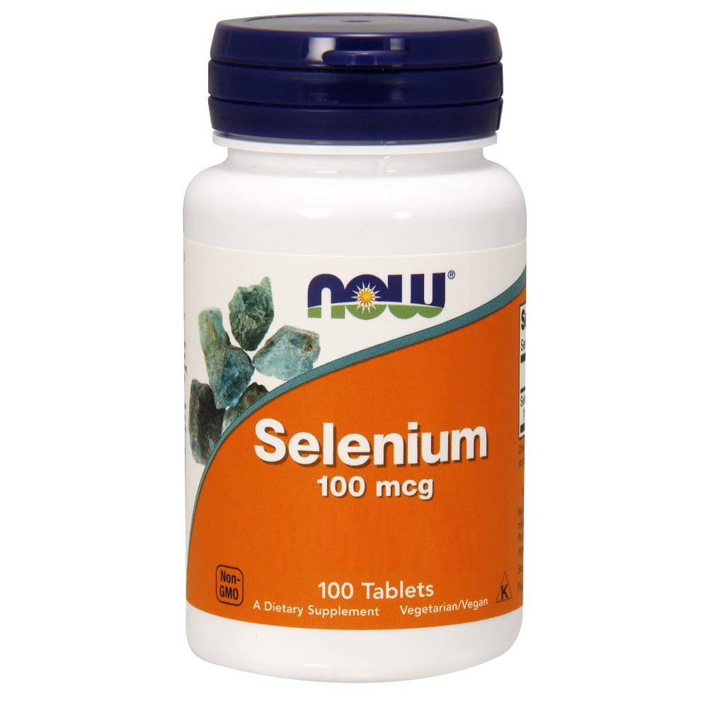 NOW Selenium 100mcg 100stk