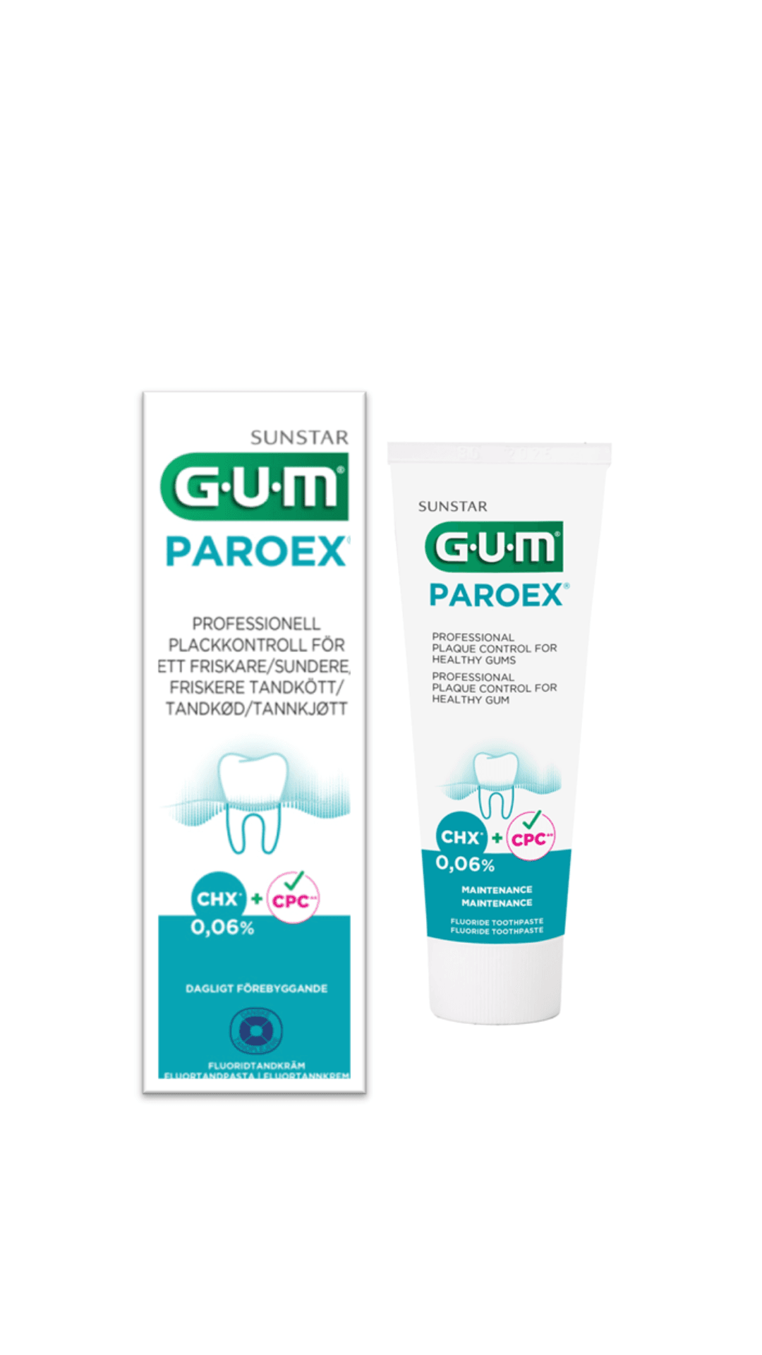 GUM ParoexTannkrem 0.06% gegn Bólgum og Sýkingum