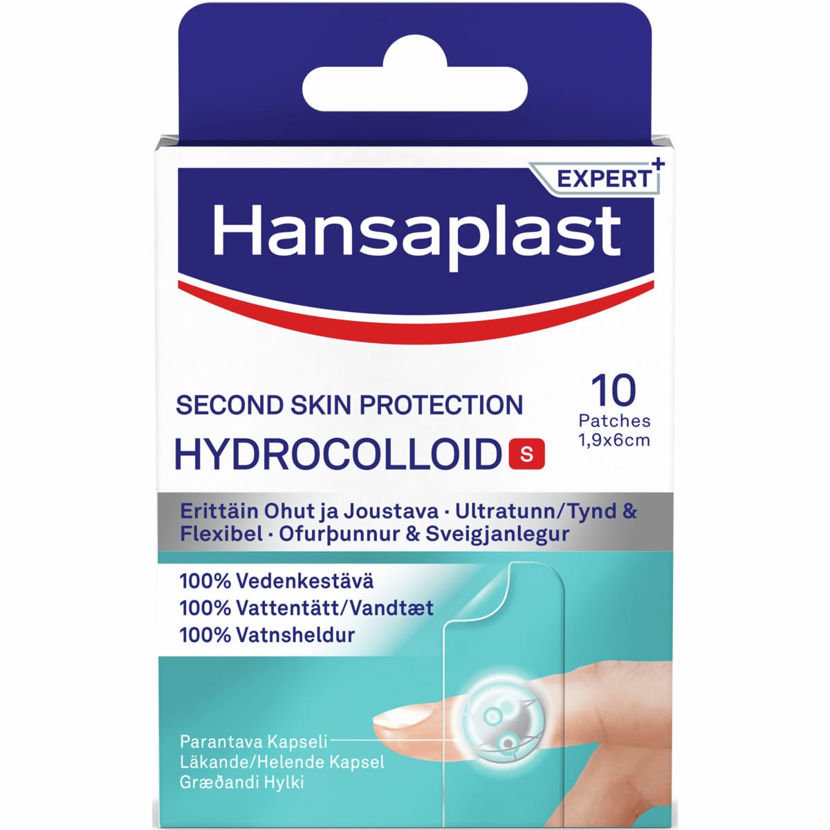 Hansaplast Second Skin Protection S 10stk