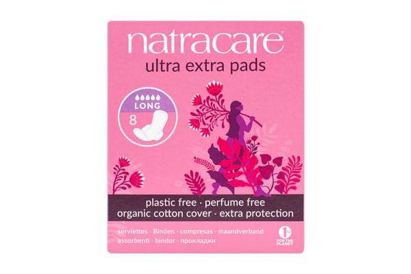 NATRACARE Ultra Extra Pads Long 8 stk