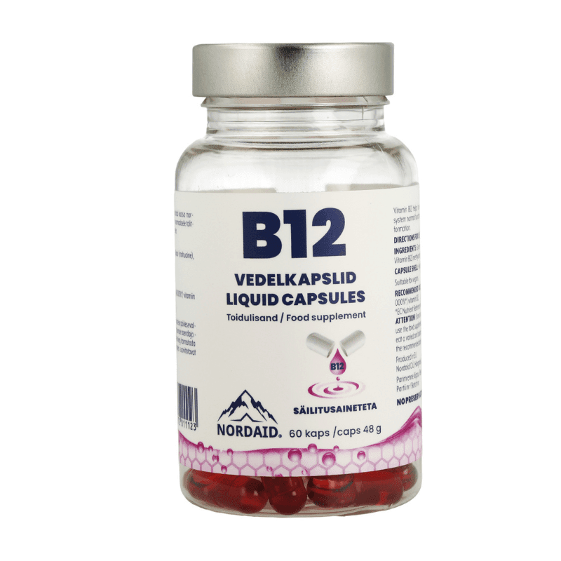 Nordaid B12 Vökvahylki 60stk