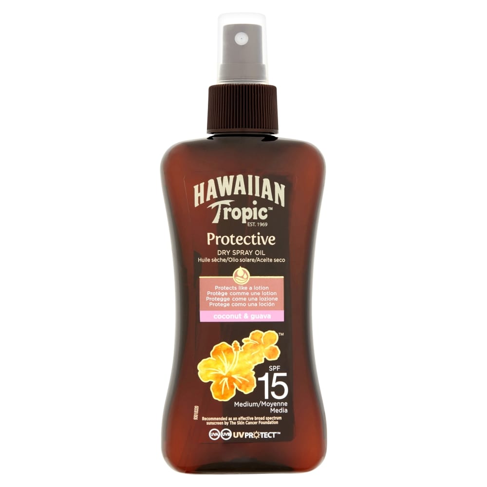 Hawaiian Tropic SPF15 Tan Oil Spray 200ml