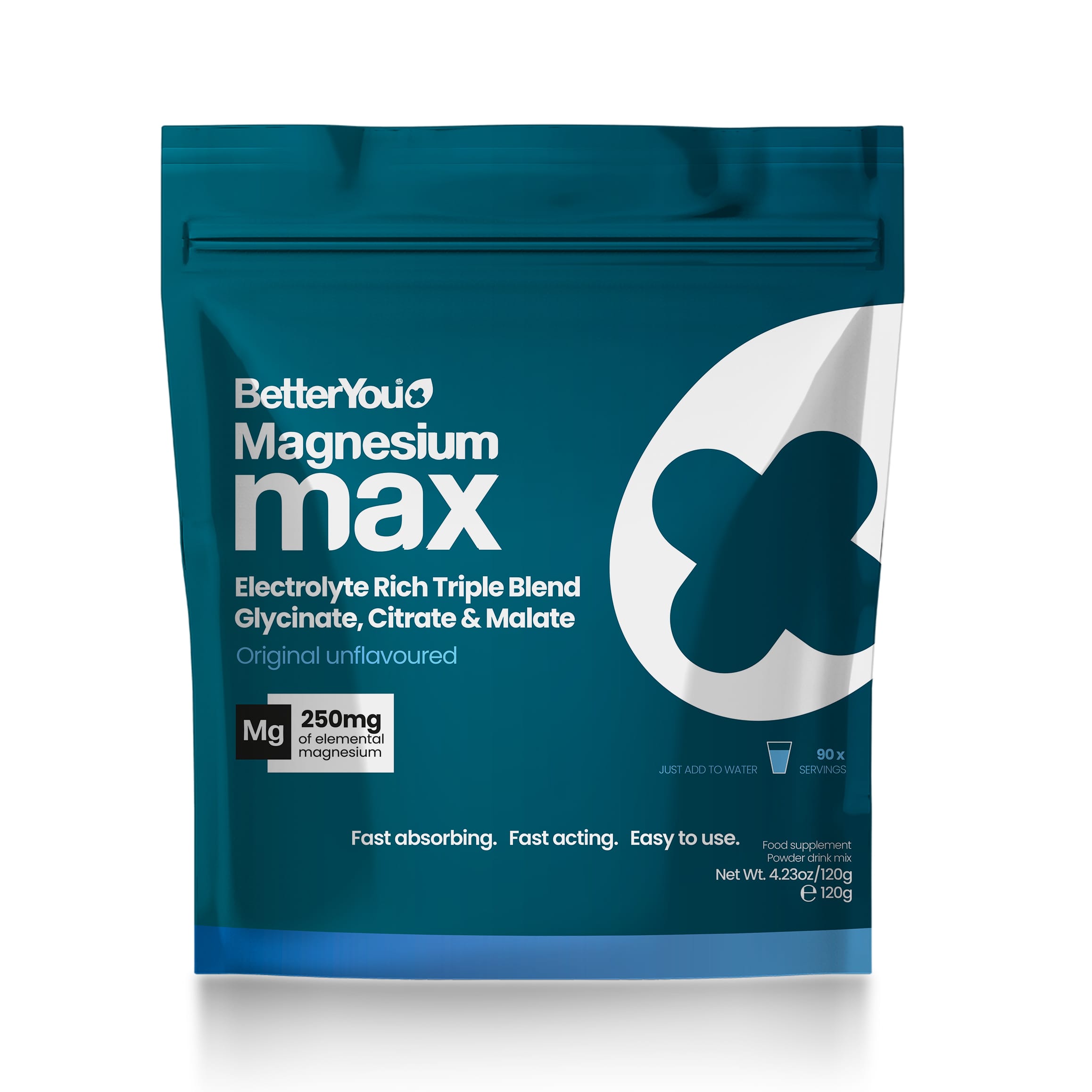 BetterYou Magnesium Max Original Powder 120g