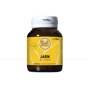 Guli Miðinn Járn og C Vítamín 20mg 60stk