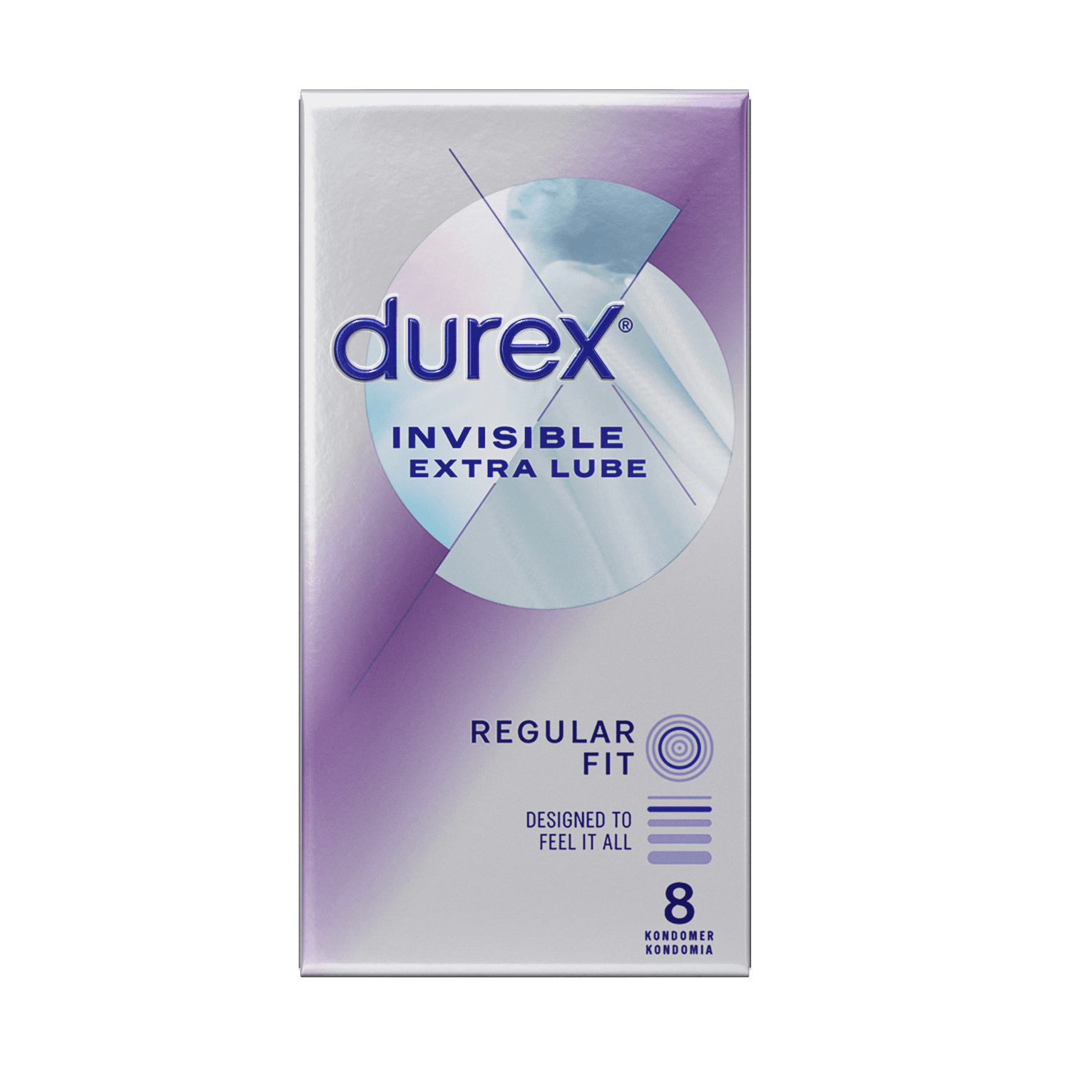 Durex Invisible smokkar 8 stk í pk