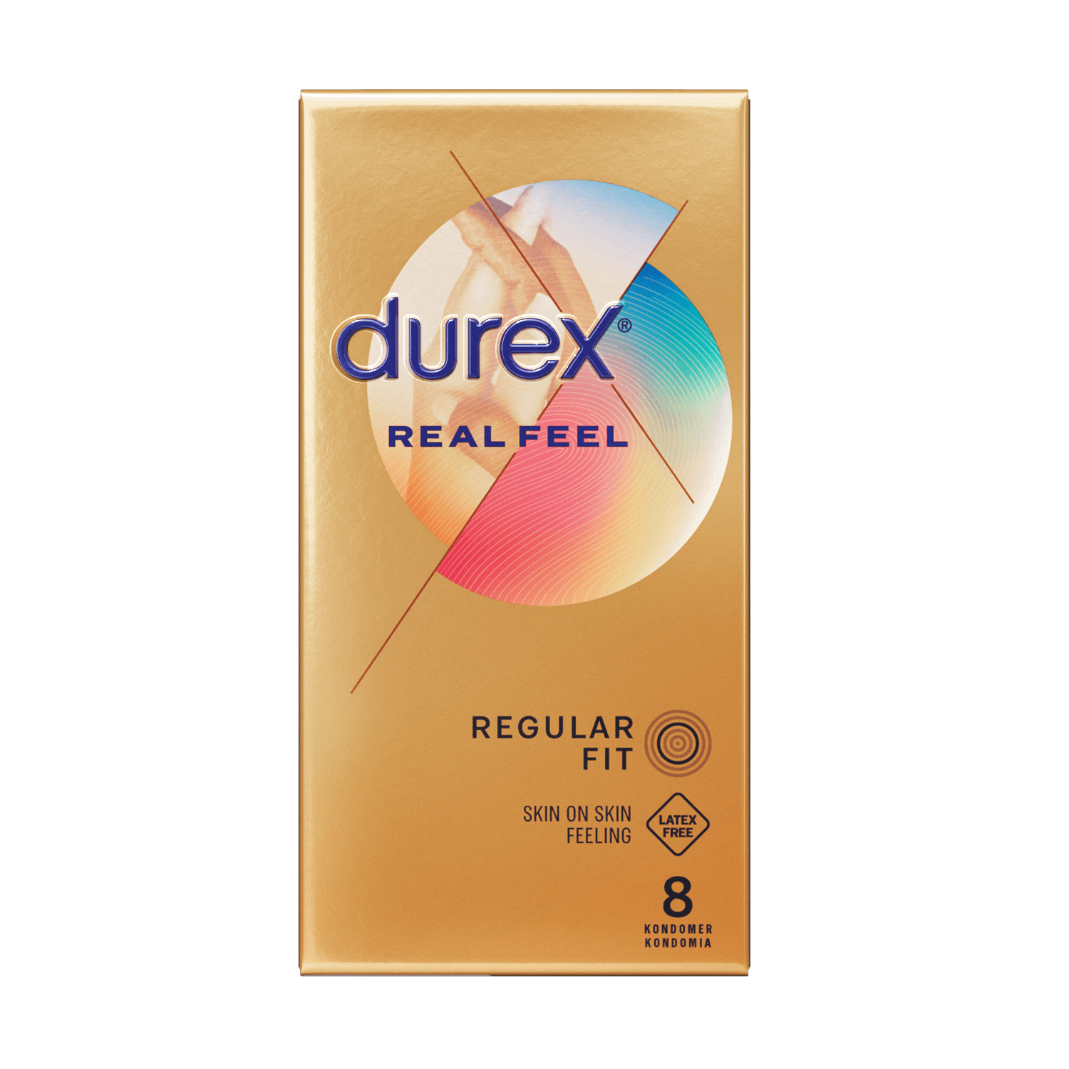 Durex Real Feel 8stk Latexfrír