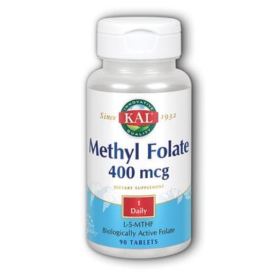 SOLARAY Methylfolate 90stk