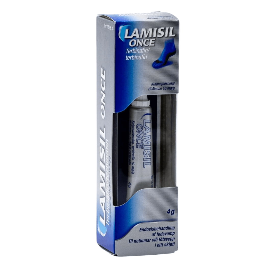 Lamisil once húðlausn 10mg/4g