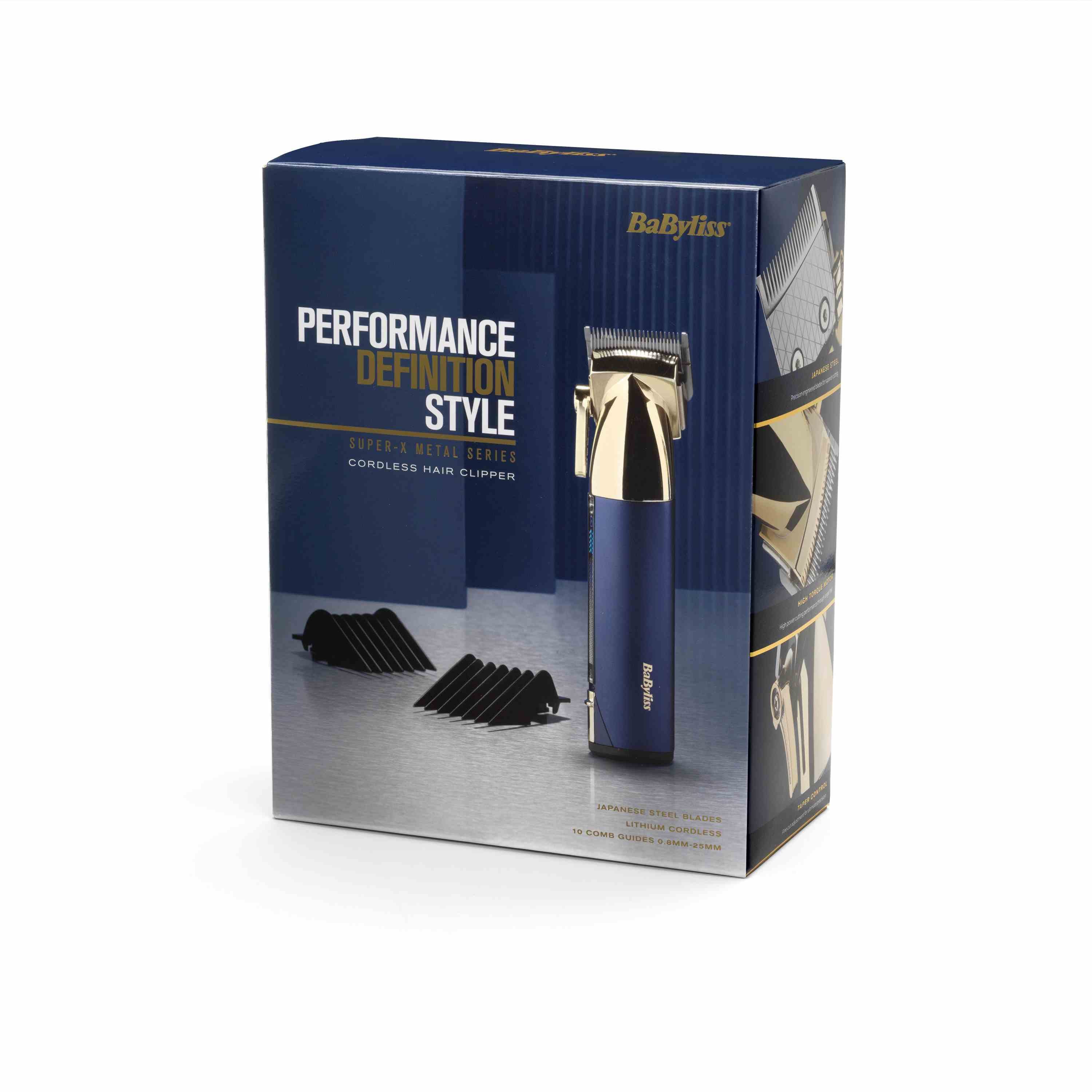Babyliss Super X klippur Gold