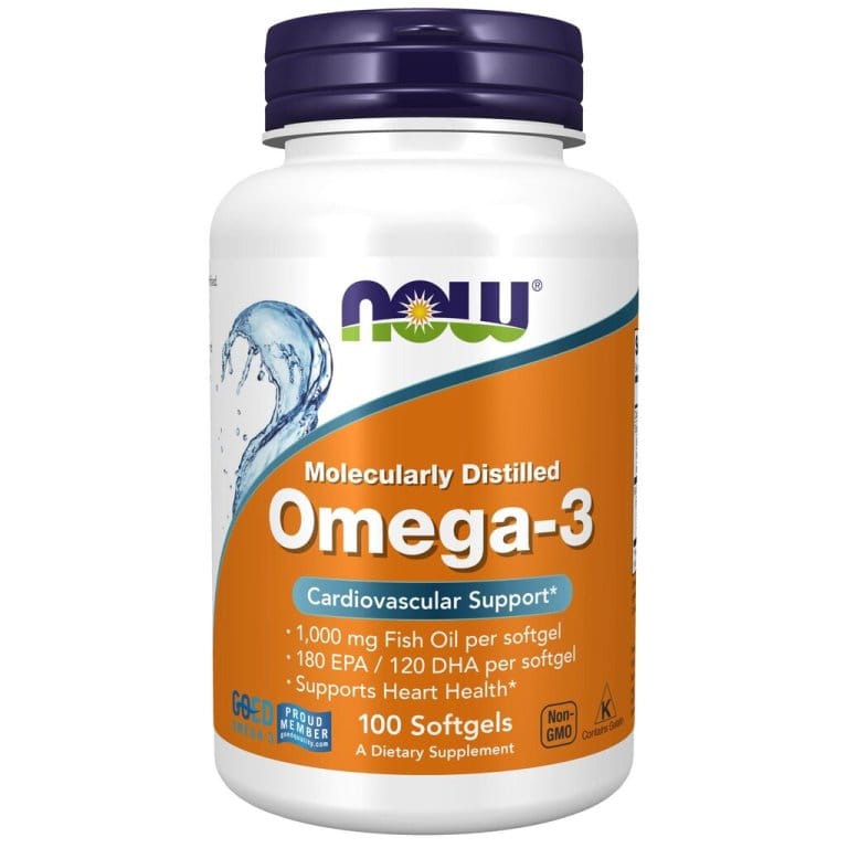 NOW Omega 3 1000mg 100stk