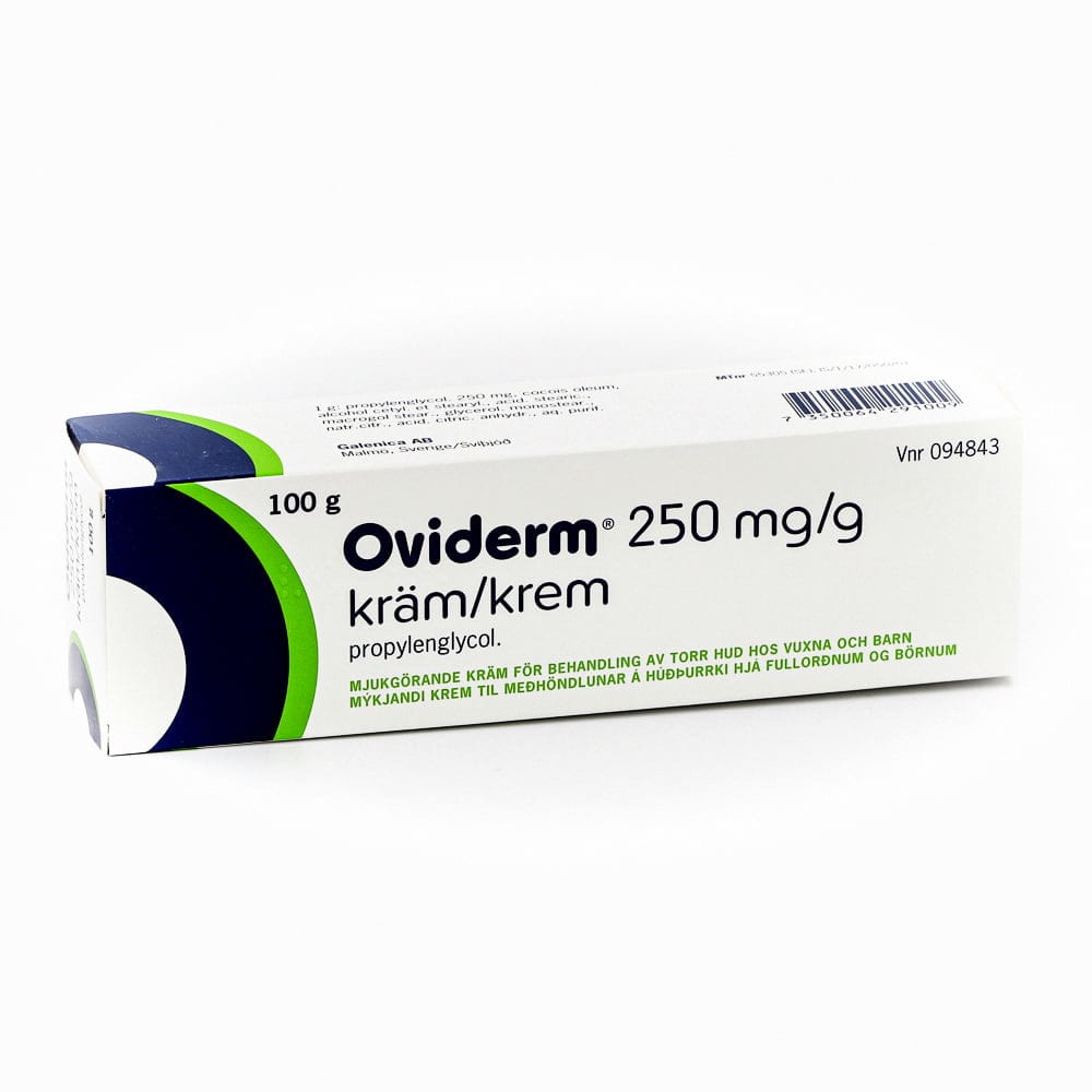 Oviderm, krem 250 mg/g 100 g
