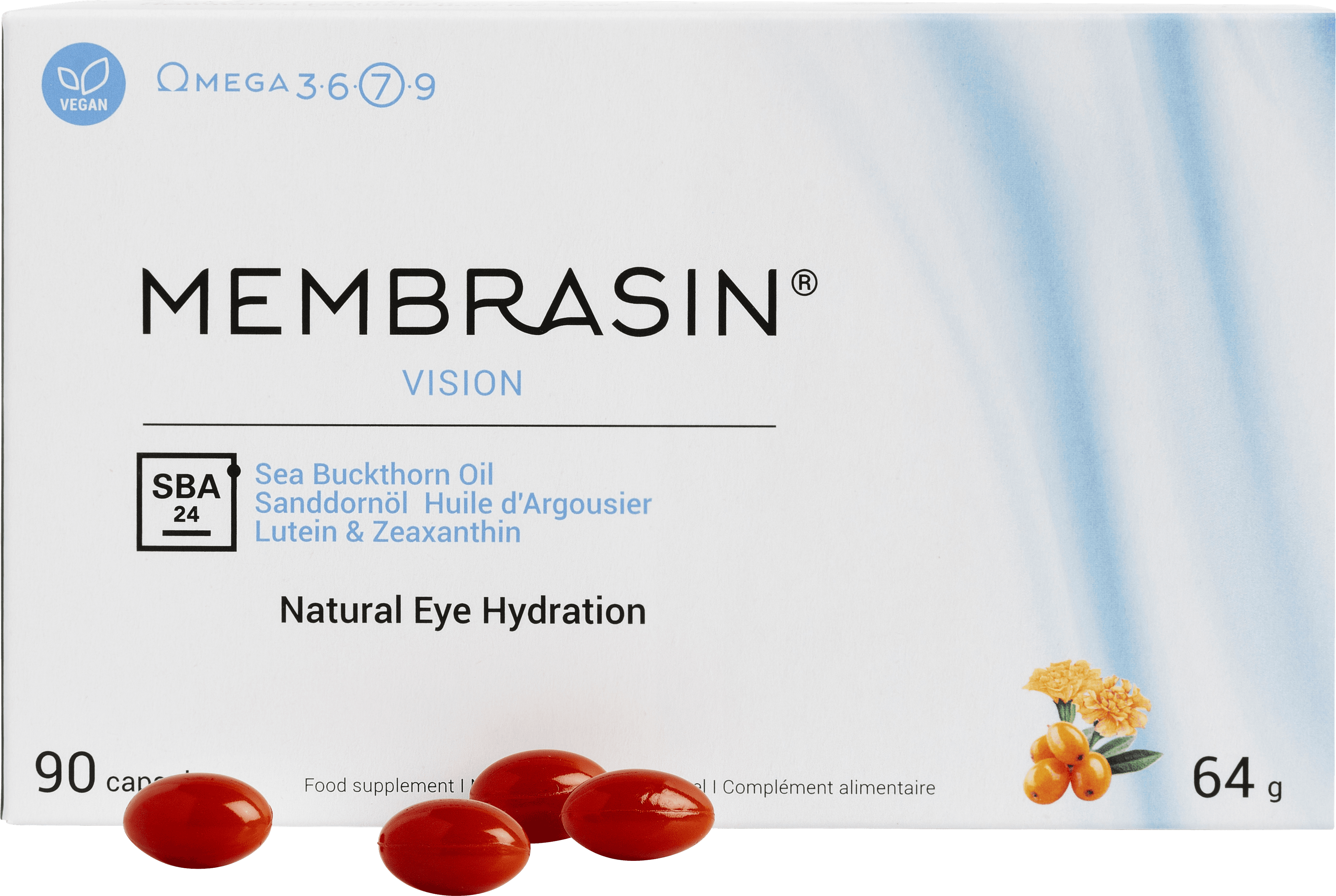 Membrasin Vision Bætiefni 90stk