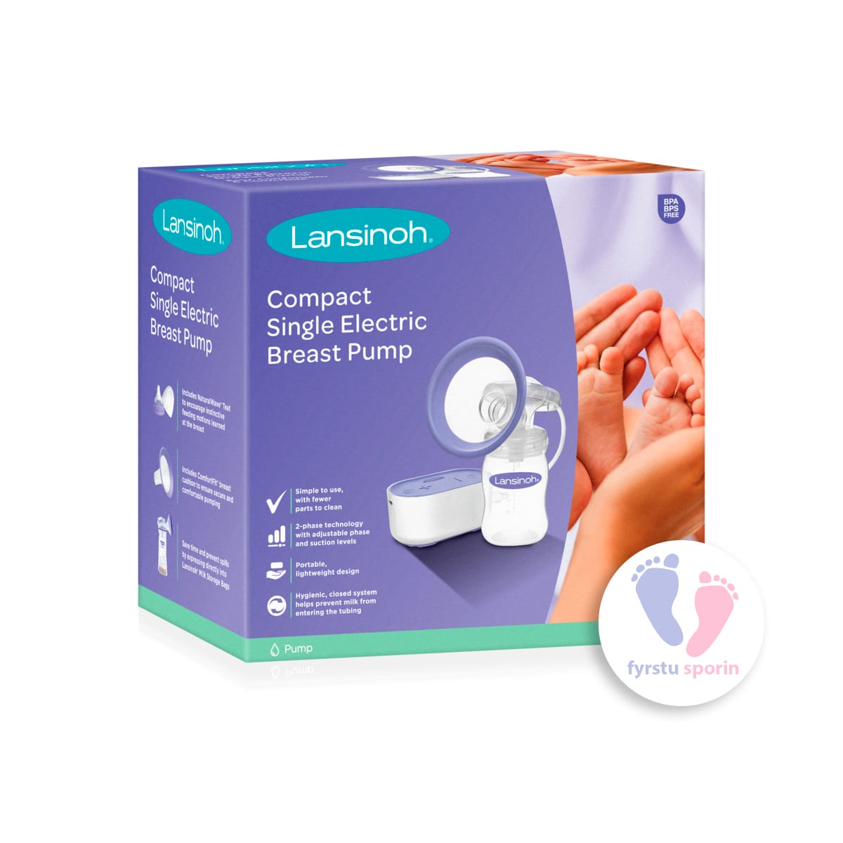 Lansinoh Rafmagns Brjóstadæla Einföld