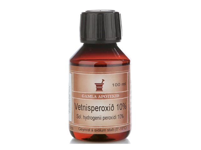 GAMLA APÓTEKIÐ Vetnisperoxíð 10% 100ml