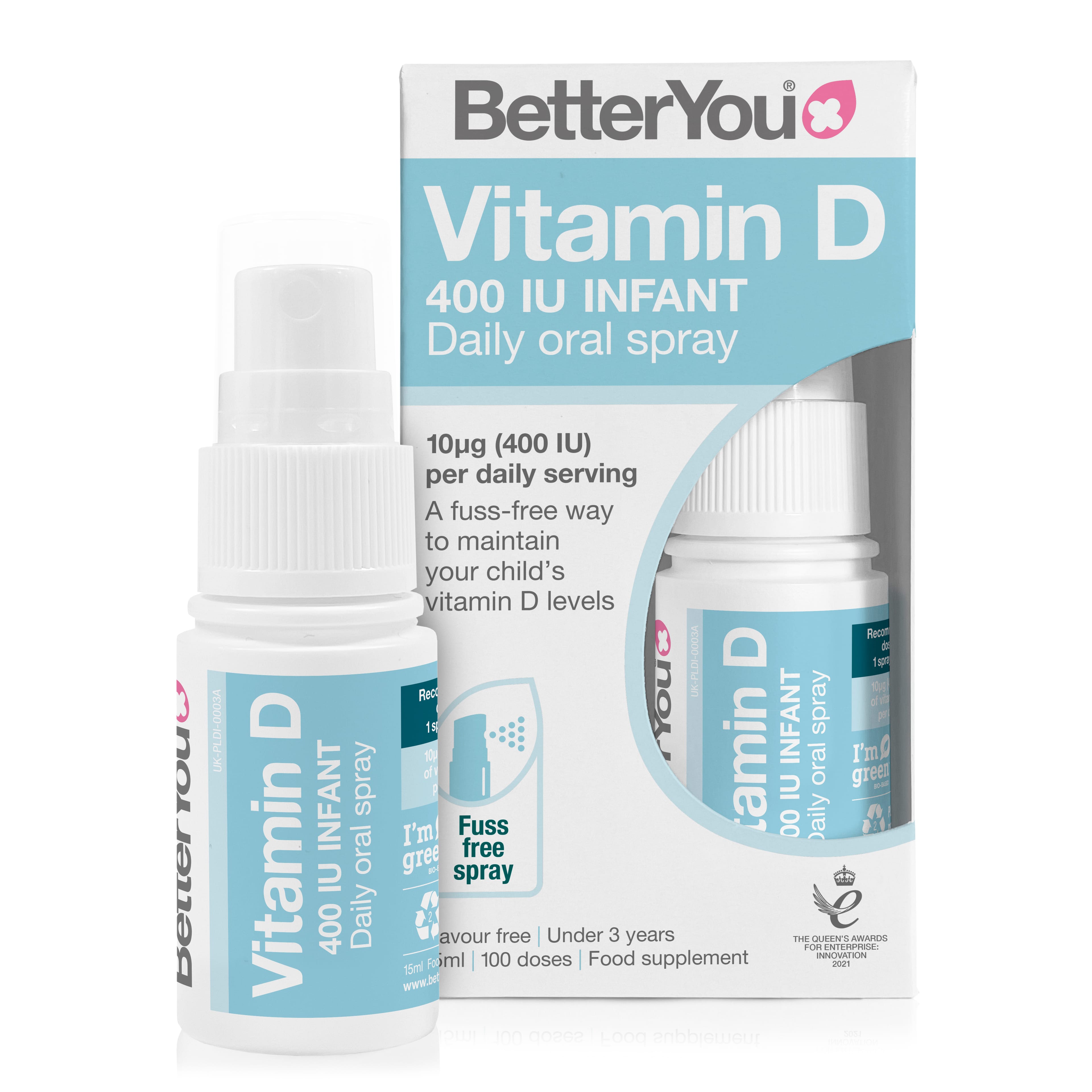 BetterYou D-Lúx Infant Börn Yngri en 3ára Munnúði