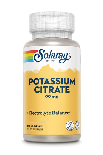 SOLARAY Bio Citrate Potassium 60stk