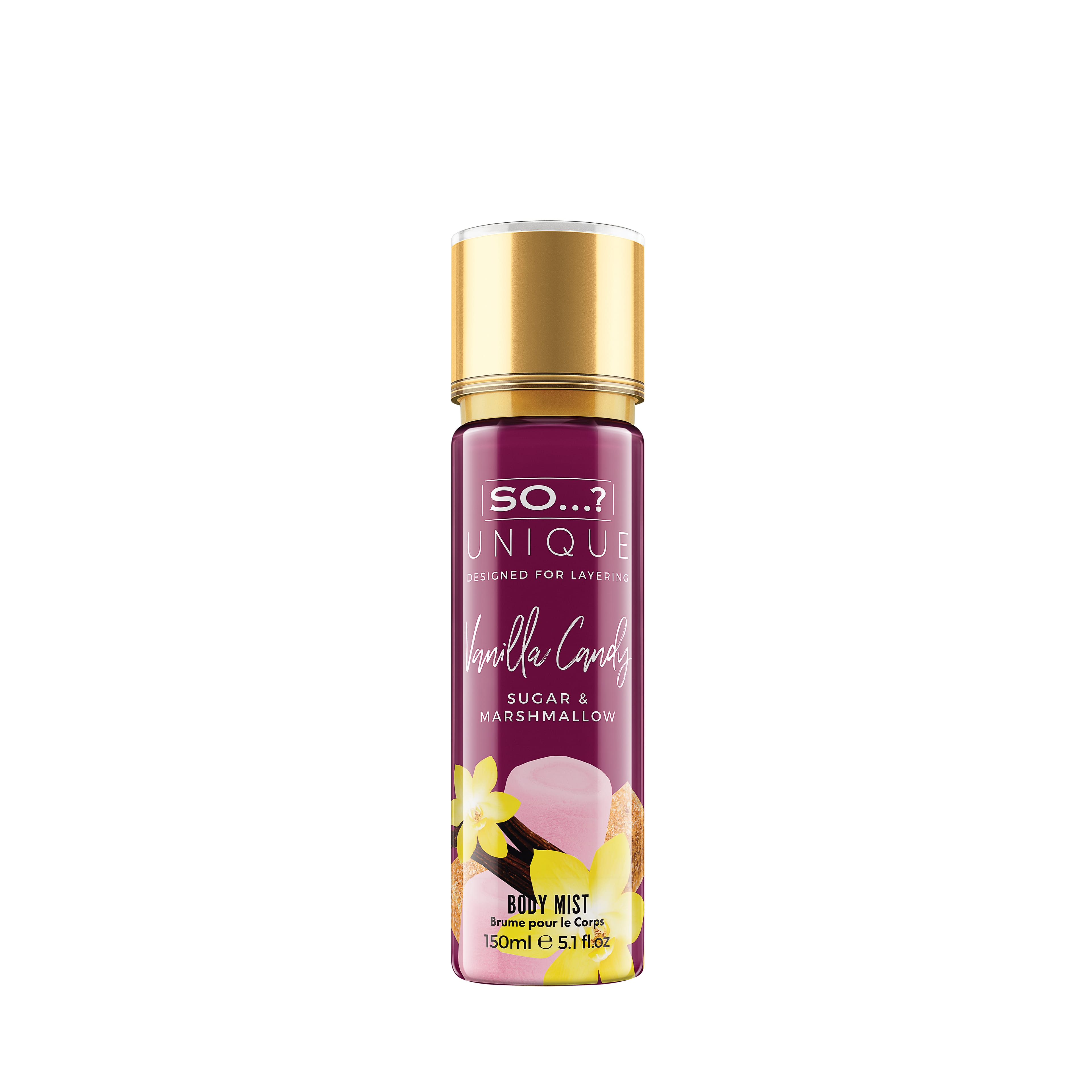 SO…? Unique Vanilla candy body mist 150ml