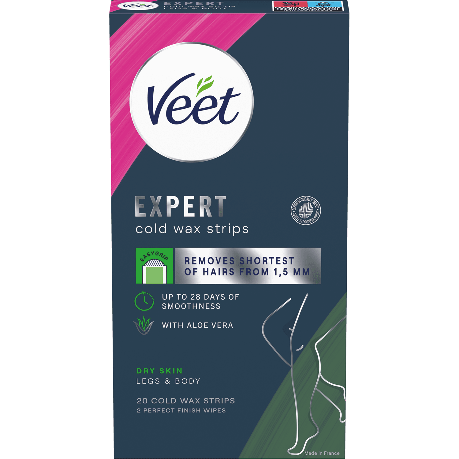 VEET Expert vaxstrimlar fyrir viðkvæma húð