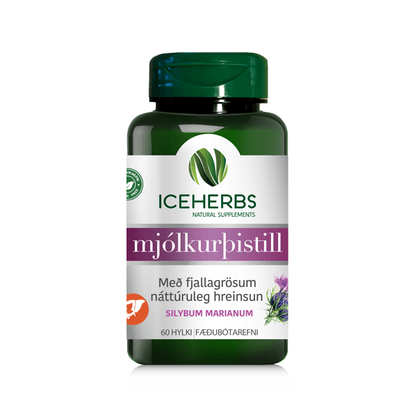 ICEHERBS Mjólkurþistill 60stk